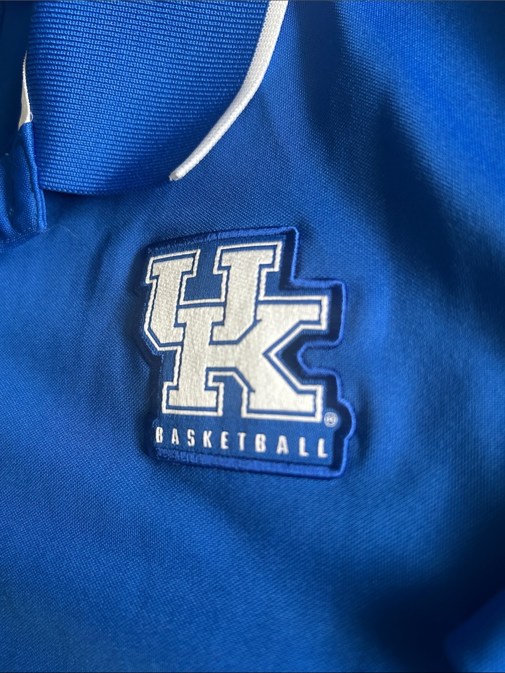 Nike Kentucky Royal Blue & White University Logo Polo - Picture 2 of 5